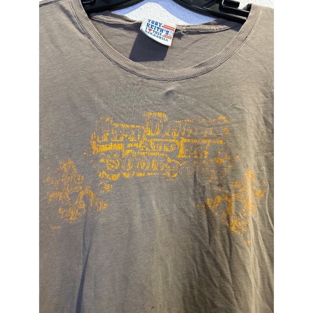 Toby Keith I Love this Bar and Grill T-Shirt Get Drunk and Be Somebody - Picture 3 of 6